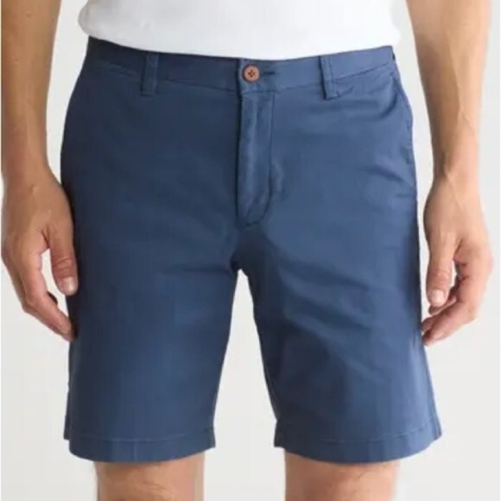 Tommy Bahama Sail Mens Dark Blue Cotton Shorts Size 33 Good Plus Condition